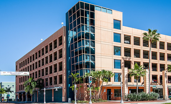City of Palms Parking, Fort Myers Downtown Florida, Edison National Bank