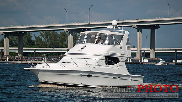 Caloosahatchee River, Downtown Fort Myers, Florida