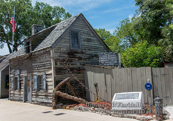 The Oldest Wood School House in the USA St. Augustine Florida