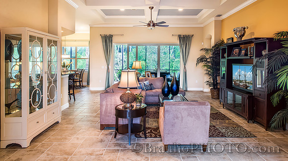 Southwest Florida Residential Interiors, Pulte model homes