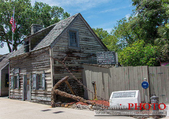 The Oldest Wood School House in the USA St. Augustine Florida