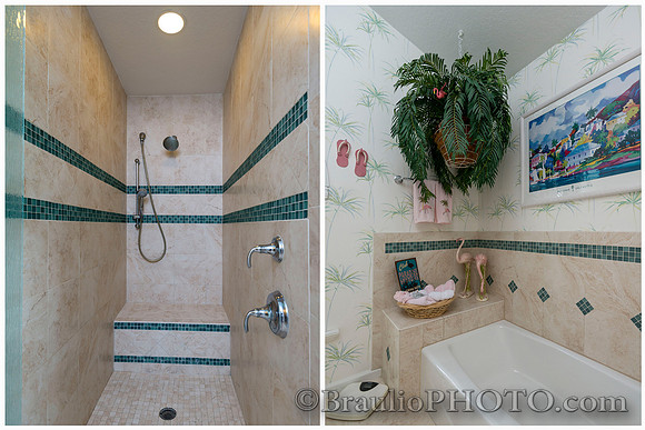 Master Bath Photo Collage