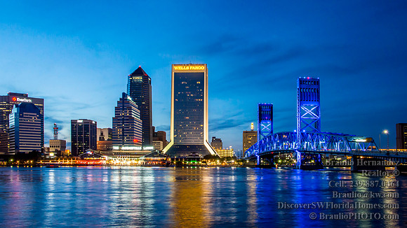 Jacksonville Riverwalk, Blue Bridge