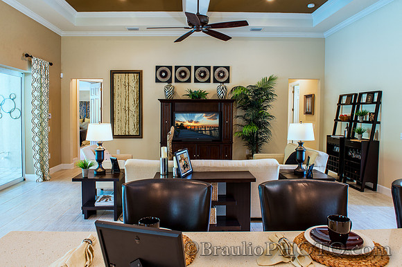 Southwest Florida Residential Interiors, Pulte model homes