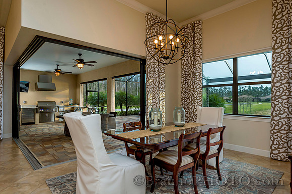 Dinner table and Grill