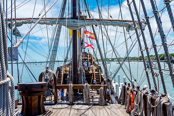 Saint Augustine Florida, El Galleon, Saint Augustine Bridge of Lions