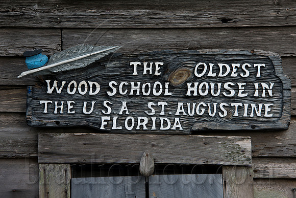 The Oldest Wood School House in the USA St. Augustine Florida
