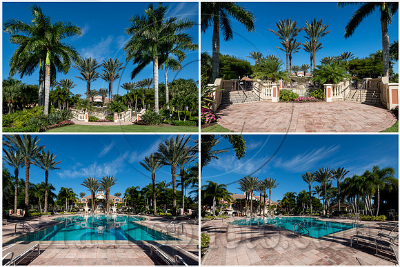 Club pool area