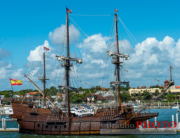 Saint Augustine Florida, El Galleon, Saint Augustine Bridge of Lions