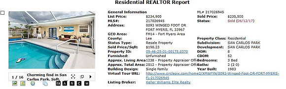Kim's Listing