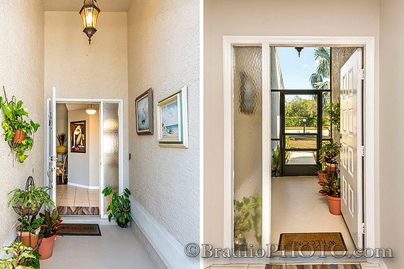 Entrance collage