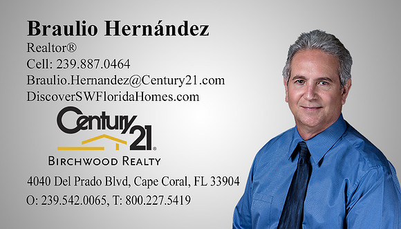 C21 business card design