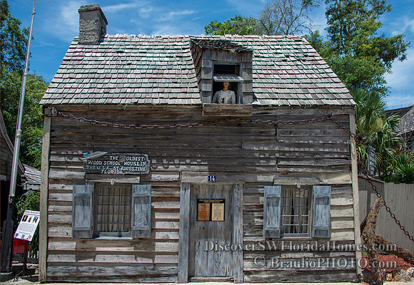 The Oldest Wood School House in the USA St. Augustine Florida