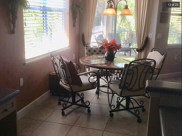 Kitchen table - Before