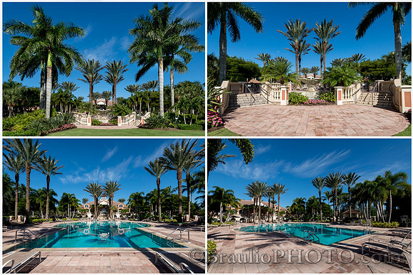 Club pool area